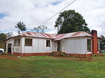 original house before renovation, Atherton